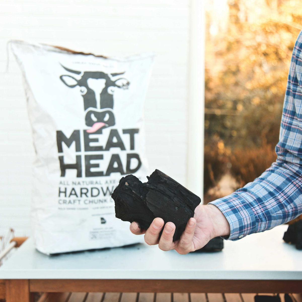 Meat Head Charcoal Meat Head Hardwood Craft Chunk Charcoal